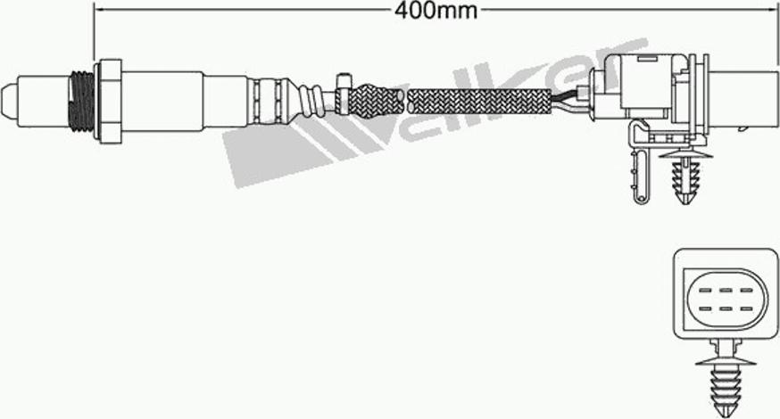 Walker 250-25034 - Sonda lambda autozon.pro