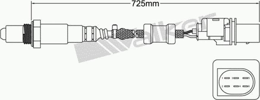 Walker 250-25035 - Sonda lambda autozon.pro