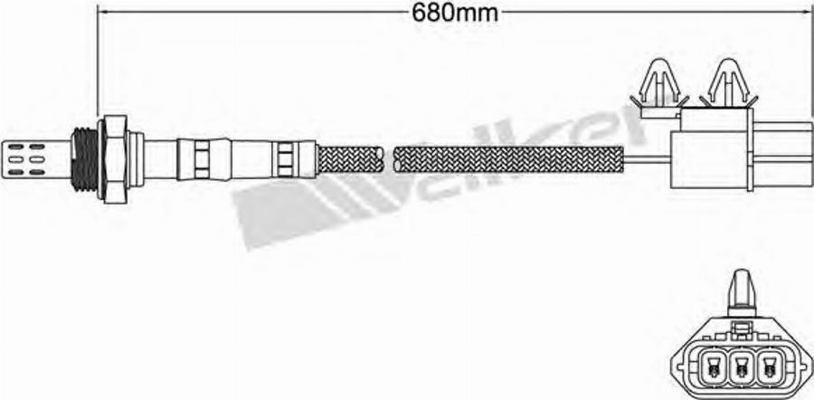 Walker 25023133 - Sonda lambda autozon.pro