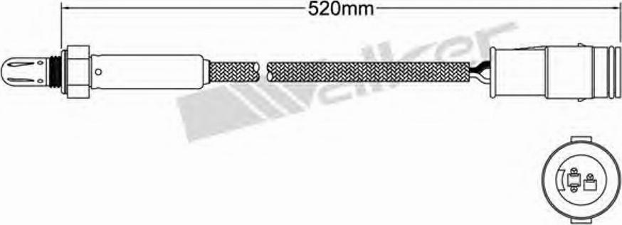 Walker 250-23802 - Sonda lambda autozon.pro