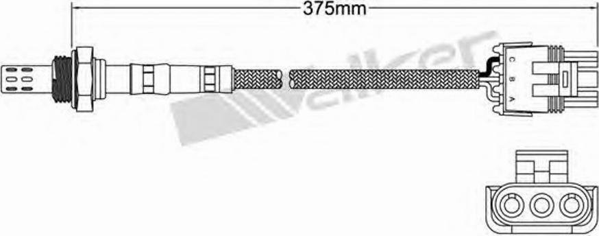 Walker 250-23828 - Sonda lambda autozon.pro