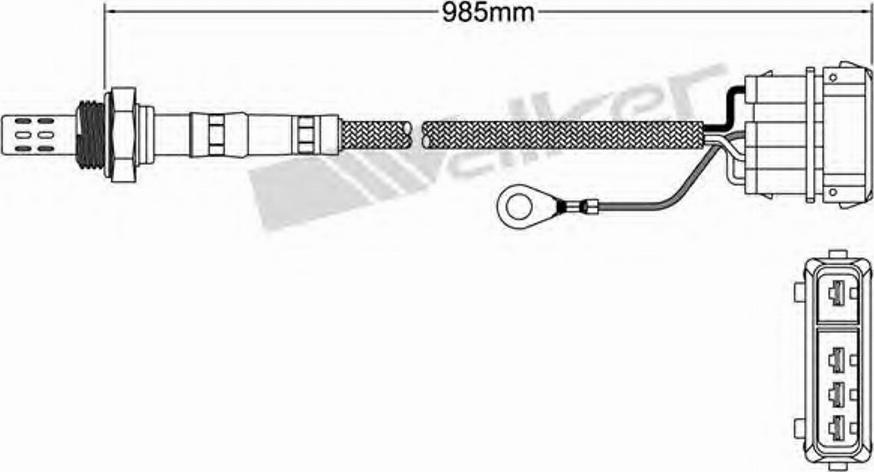 Walker 250-23822 - Sonda lambda autozon.pro