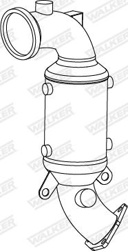 Walker 28819 - Catalizzatore autozon.pro