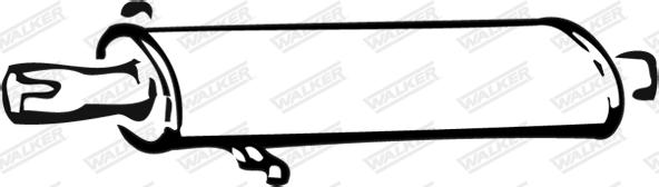 Walker 22486 - Silenziatore anteriore autozon.pro