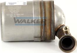 Walker 73051 - Filtro antiparticolato / particellare, Impianto gas scarico autozon.pro