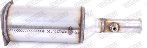 Walker 73001 - Filtro antiparticolato / particellare, Impianto gas scarico autozon.pro