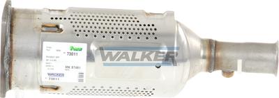 Walker 73011 - Filtro antiparticolato / particellare, Impianto gas scarico autozon.pro