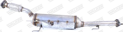 Walker 73166 - Filtro antiparticolato / particellare, Impianto gas scarico autozon.pro