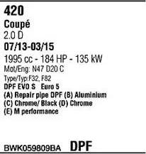 Walker BWK059809BA - Impianto gas scarico autozon.pro