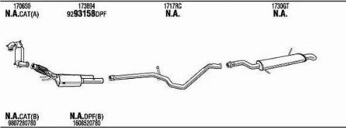 Walker CIK059310A - Impianto gas scarico autozon.pro