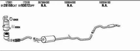 Walker CIK053221A - Impianto gas scarico autozon.pro