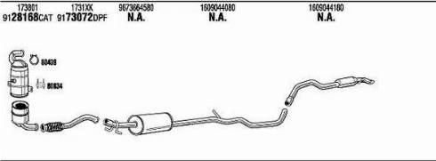 Walker CIK053221B - Impianto gas scarico autozon.pro