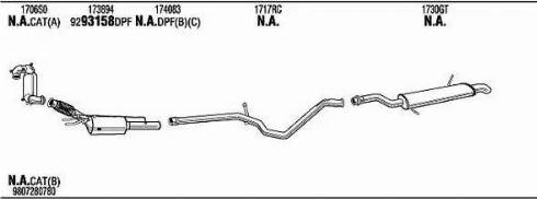 Walker CIK006377A - Impianto gas scarico autozon.pro