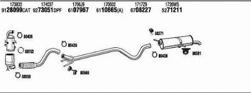 Walker CIK018337CB - Impianto gas scarico autozon.pro