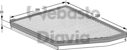 Webasto 82D0325052A - Filtro, Aria abitacolo autozon.pro