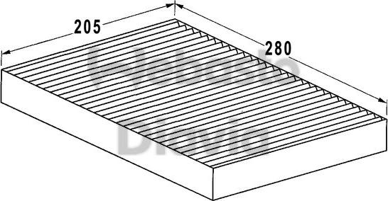 Webasto 82D0325004A - Filtro, Aria abitacolo autozon.pro