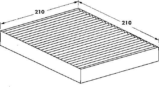 Webasto 82D0325033A - Filtro, Aria abitacolo autozon.pro