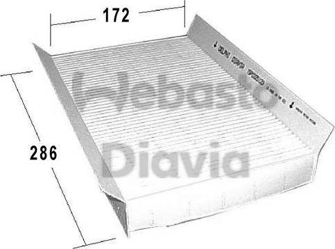 Webasto 82D0325123A - Filtro, Aria abitacolo autozon.pro