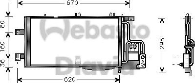 Webasto 82D0225498A - Condensatore, Climatizzatore autozon.pro