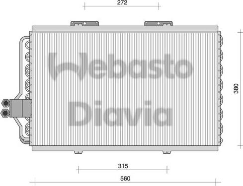 Webasto 82D0225062B - Condensatore, Climatizzatore autozon.pro