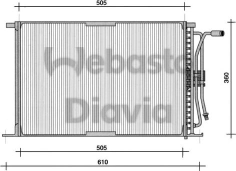 Webasto 82D0225026A - Condensatore, Climatizzatore autozon.pro