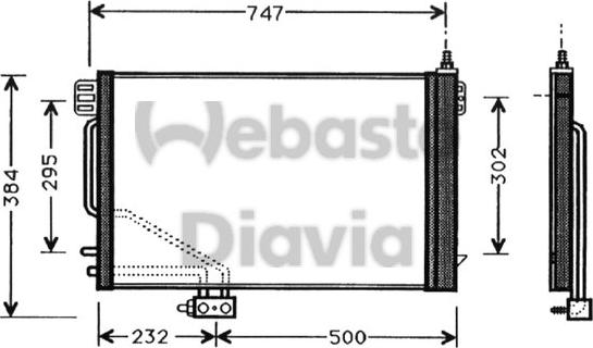 Webasto 82D0225329A - Condensatore, Climatizzatore autozon.pro