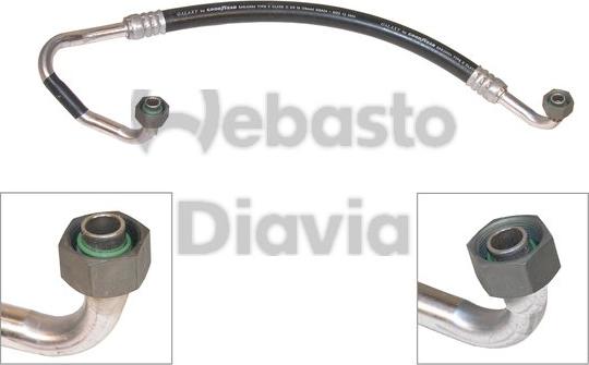 Webasto 82D0796046A - Condotto d. bassa / alta pressione, Climatizzatore autozon.pro