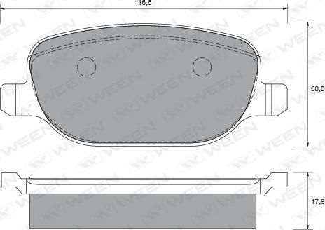 VAG 181780 - Kit pastiglie freno, Freno a disco autozon.pro