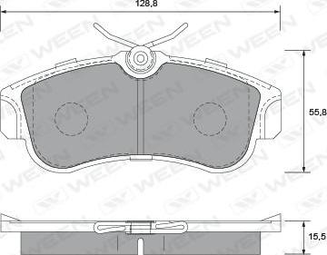 HELLA T5063 - Kit pastiglie freno, Freno a disco autozon.pro