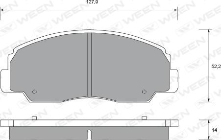 Magneti Marelli 363700201285 - Kit pastiglie freno, Freno a disco autozon.pro