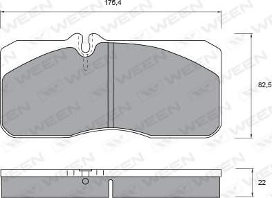 Valeo 541633 - Kit pastiglie freno, Freno a disco autozon.pro