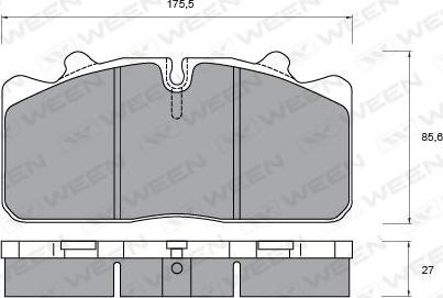 Textar 2909127004T3010 - Kit pastiglie freno, Freno a disco autozon.pro