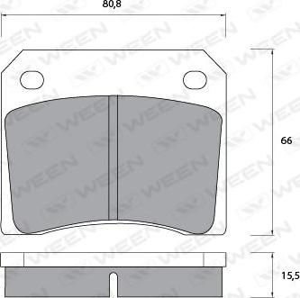 Valeo 597041 - Kit pastiglie freno, Freno a disco autozon.pro