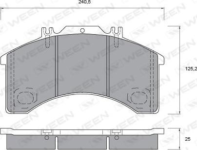 FTE 9500912 - Kit pastiglie freno, Freno a disco autozon.pro