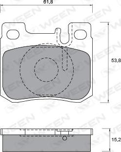 HELLA T1067 - Kit pastiglie freno, Freno a disco autozon.pro