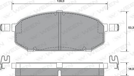 HELLA 8DB 355 016-931 - Kit pastiglie freno, Freno a disco autozon.pro