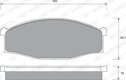 Spidan 32176 - Kit pastiglie freno, Freno a disco autozon.pro