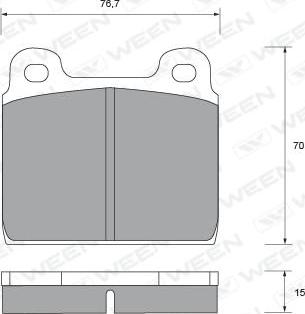 Valeo 540646 - Kit pastiglie freno, Freno a disco autozon.pro