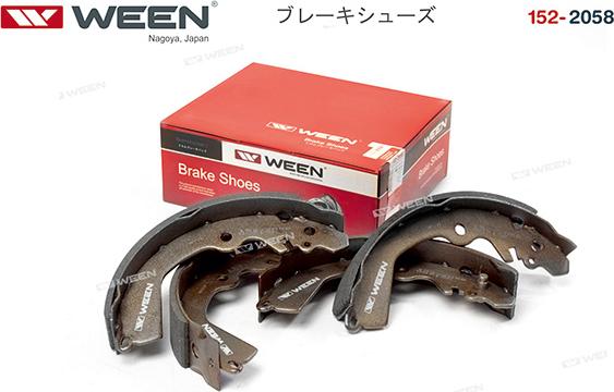 Ween 152-2058 - Kit ganasce freno autozon.pro