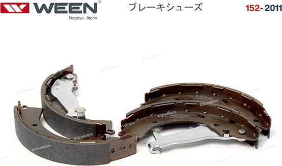 Ween 152-2011 - Kit ganasce freno autozon.pro