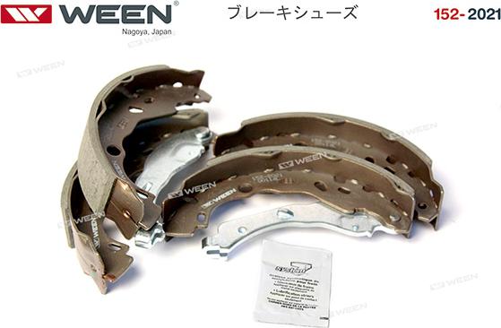 Ween 152-2021 - Kit ganasce freno autozon.pro