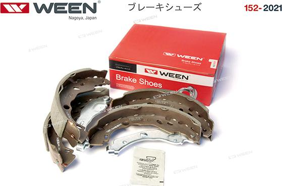 Ween 152-2021 - Kit ganasce freno autozon.pro