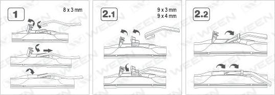 Ween 100-5026 - Spazzola tergi autozon.pro