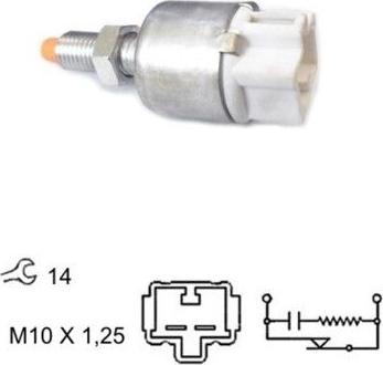 WE PARTS 411630016 - Interruttore luce freno autozon.pro