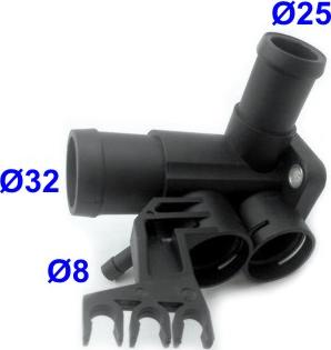 WE PARTS 421850102 - Flangia d. refrigerante autozon.pro