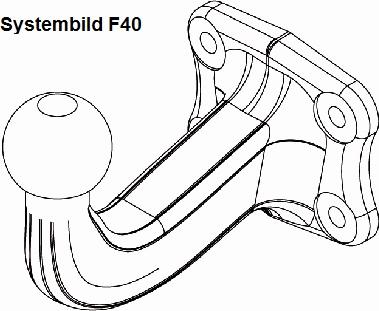 Westfalia 306216600001 - Supporto rimorchio, Gancio traino autozon.pro