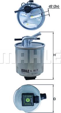 Wilmink Group WG1916590 - Filtro carburante autozon.pro