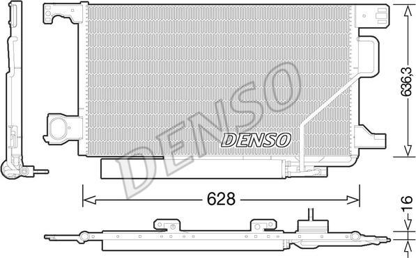 Wilmink Group WG1917292 - Condensatore, Climatizzatore autozon.pro