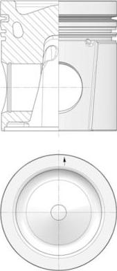 Wilmink Group WG1924732 - Kit riparazione, Pistone / Canna cilindro autozon.pro