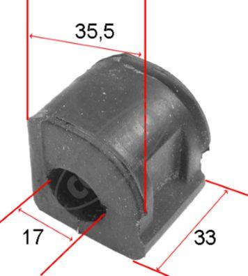 Wilmink Group WG1923509 - Bronzina cuscinetto, Barra stabilizzatrice autozon.pro